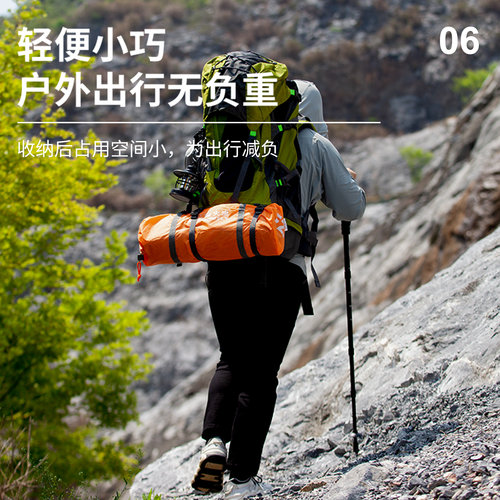 萤火虫 帐篷户外2人双层铝杆野外露营过夜手搭加厚防风防暴雨便携 - 图2