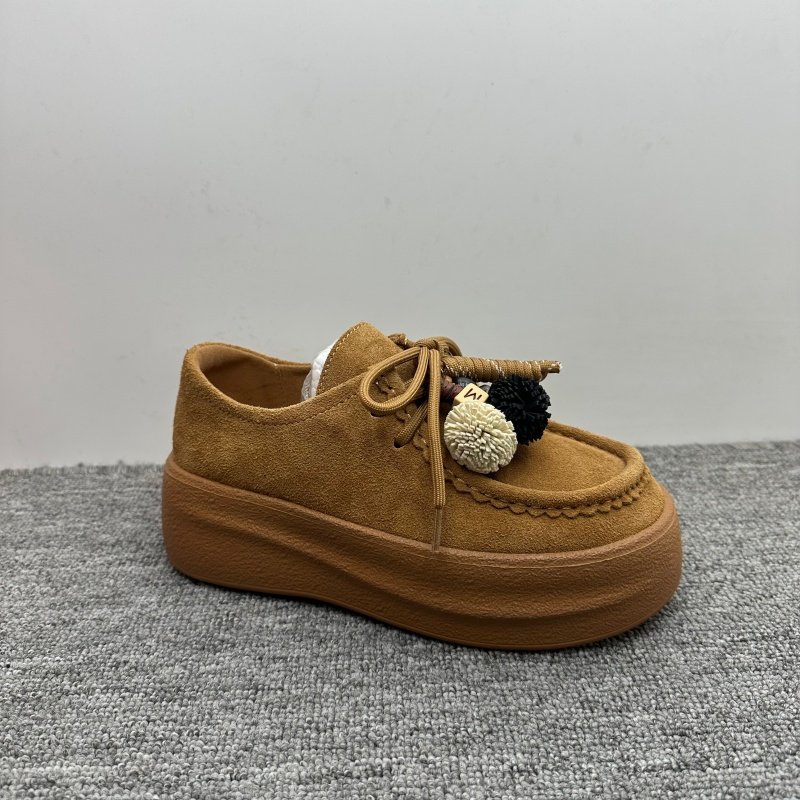 撤柜处理新款真皮勃肯鞋女休闲复古女鞋百搭英伦厚底增高袋鼠鞋潮,淘宝优惠券,粉丝福利购,淘宝优惠卷