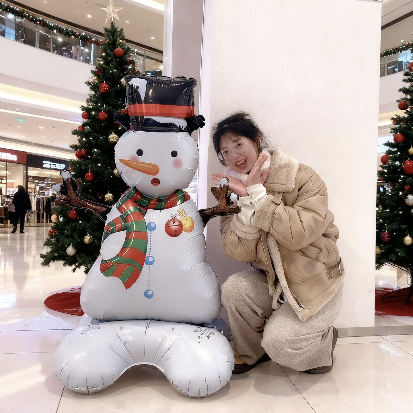 圣诞节主题铝膜站立气球树圣诞老人雪人室内商场装饰用品派对布置,淘宝优惠券,粉丝福利购,淘宝优惠卷