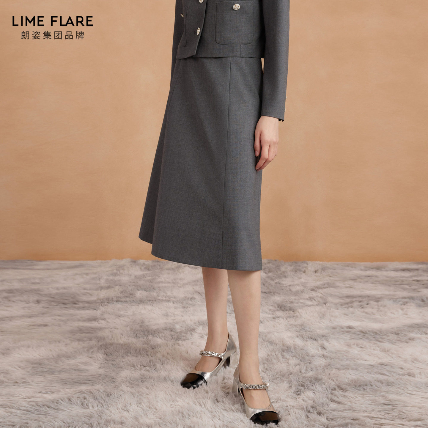 莱茵福莱尔外套女短款2025秋季新款时尚休闲职业气质通勤套装裙,淘宝优惠券,粉丝福利购,淘宝优惠卷