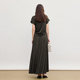 AUM 2026 ພາກຮຽນ spring ນໍາເຂົ້າໃຫມ່ knitted diagonal collar skirt pullover ສໍາລັບແມ່ຍິງ