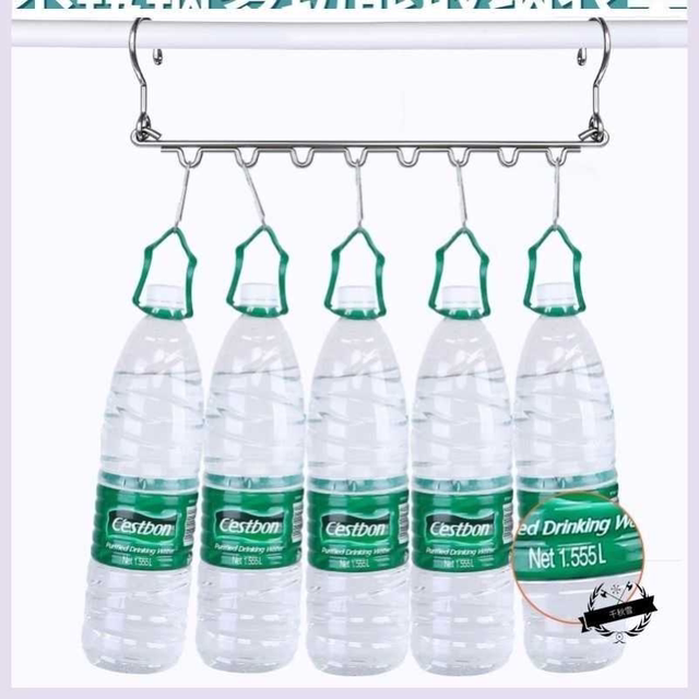 Multifunctional magic clothes hanger creative clothes chain rotating hook porous wardrobe storage stainless steel clothes chain creative