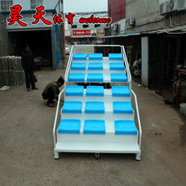 Athletics site Mobile endpoint Referee Bench 18 Telescopic End Chronograph referee stands in the stands