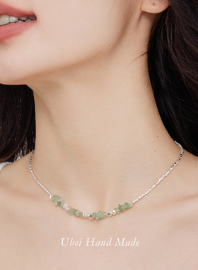 百搭天然石小众设计项链