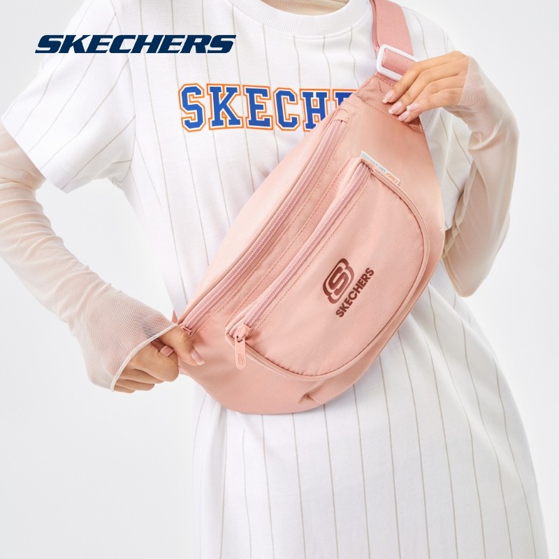 skechers斯凯奇2023春新款男女腰包 skechers运动腰包