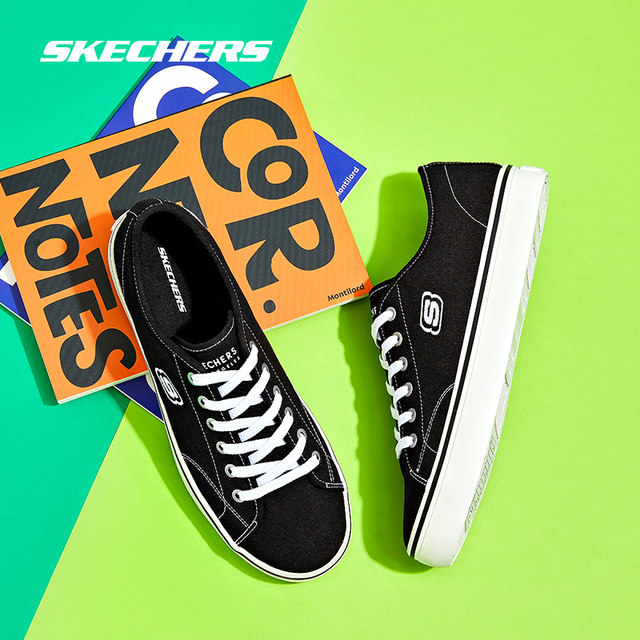 skechers canvas shoes mens