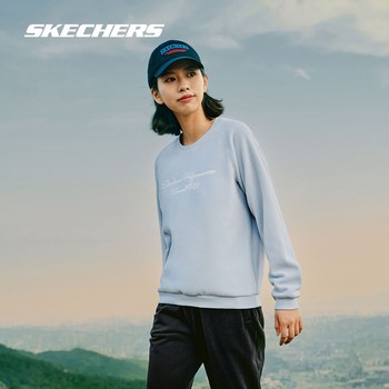 Skechers ເສື້ອຢືດສາຍແຂນຖັກແສ່ວຂອງແມ່ຍິງ velvet ອົບອຸ່ນແລະເຢັນ, ສະດວກສະບາຍ, ຄົນອັບເດດ: ແລະ versatile top