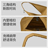 Skecher shoulder bag men and women handbag underarm triangle bag sports tote bag versatile classic fashion casual