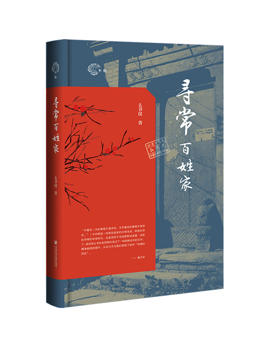 正版现货 寻常百姓家 么书仪著 年轮丛书 社会科学文献出版社 额尔古纳河右岸 暖心 治愈 中国当代史 北京城 胡同 三代人 人世间 - 图3