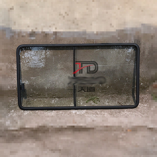 南京依维柯侧窗总成车窗玻璃得意军车2045推拉窗户死玻璃全景侧窗 - 图1