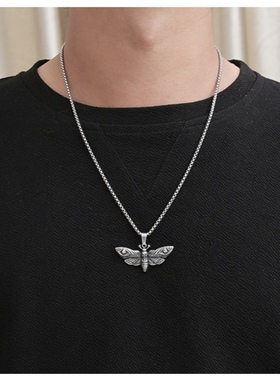 项链男士骷髅嘻哈欧美