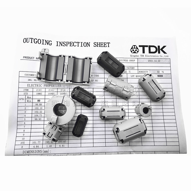 原装日本TDK 进口抗干扰磁环 ZCAT钳位滤波器 卡扣抗干扰磁环高频 - 图3