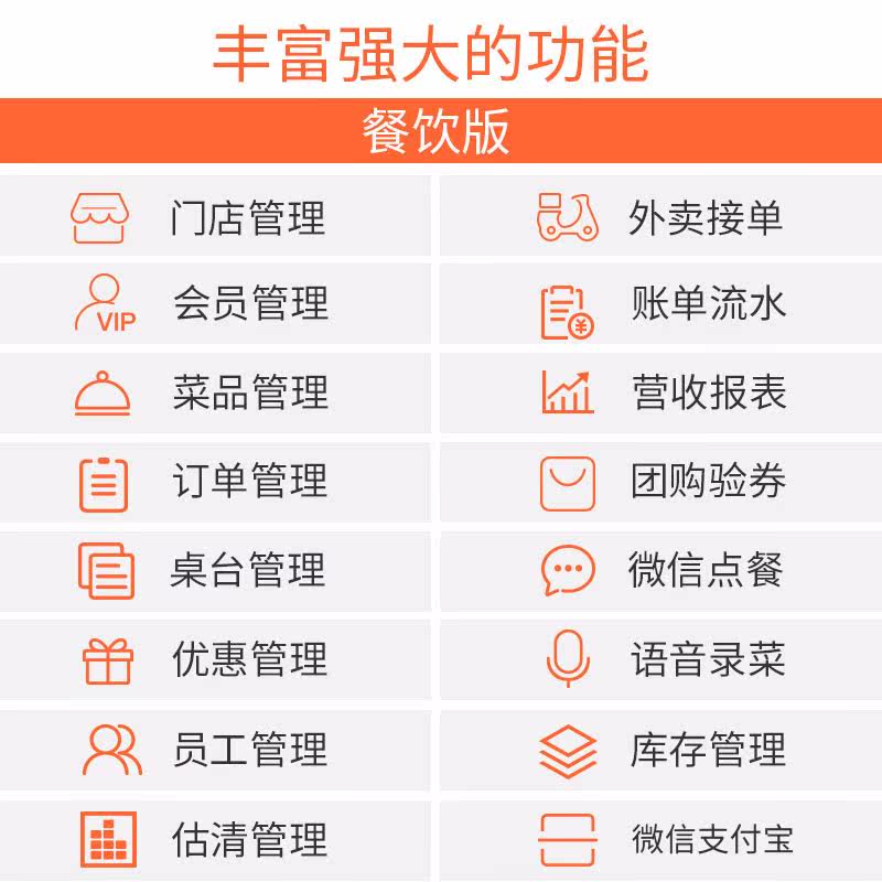 美团点评智能双屏收银机一体机 君顾办公用品收款机
