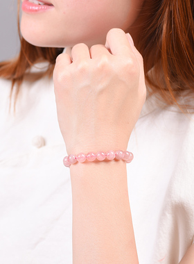 天然马达加斯加水晶手串时尚饰品