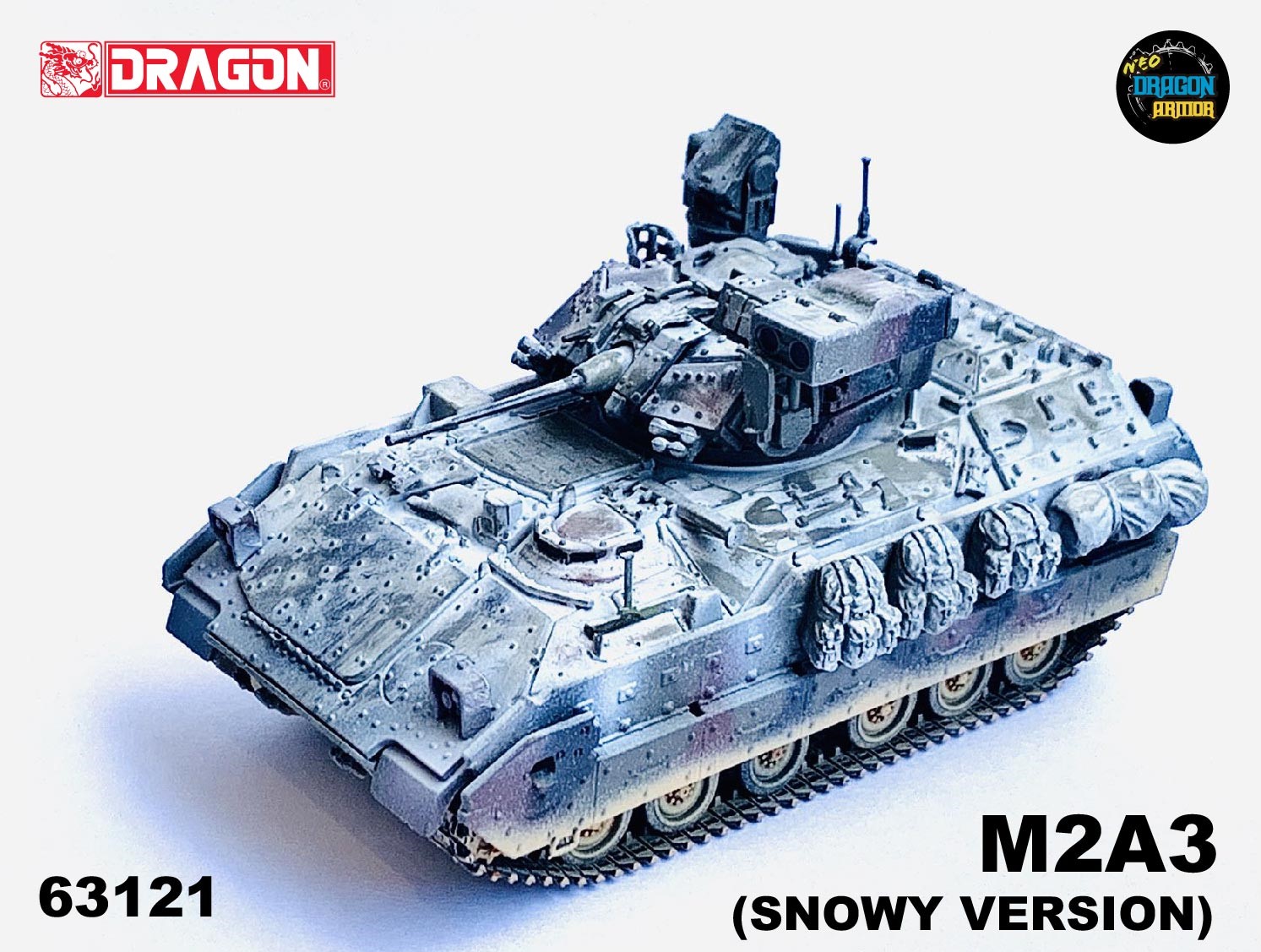 威龙 Dragon 63121 1/72 M2A3 布雷德利步兵战车 (雪地涂装版) - 图3