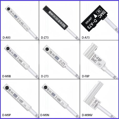 SMC磁性开关D-A93/M9B/M9N/P/A/V/W气缸感应器A73/R/F8B/C73/Z73L - 图2