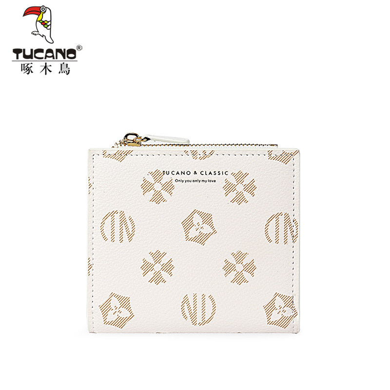 啄木鸟卡包女2022新款小众薄零钱包 啄木鸟望美钱包