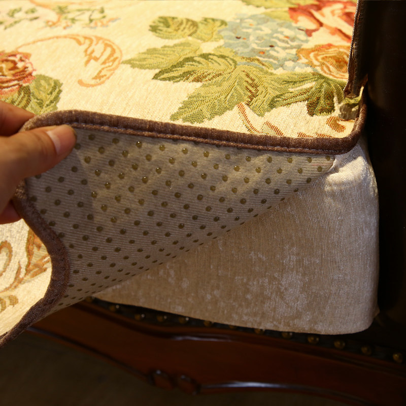 沙发套罩四季通用防滑美式皮沙发垫全包高档奢华雪尼尔欧式沙发笠,淘宝优惠券,粉丝福利购,淘宝优惠卷