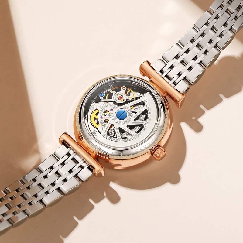 阿玛妮正品瑞士女士2021年机械表 路欧斯宾国产腕表