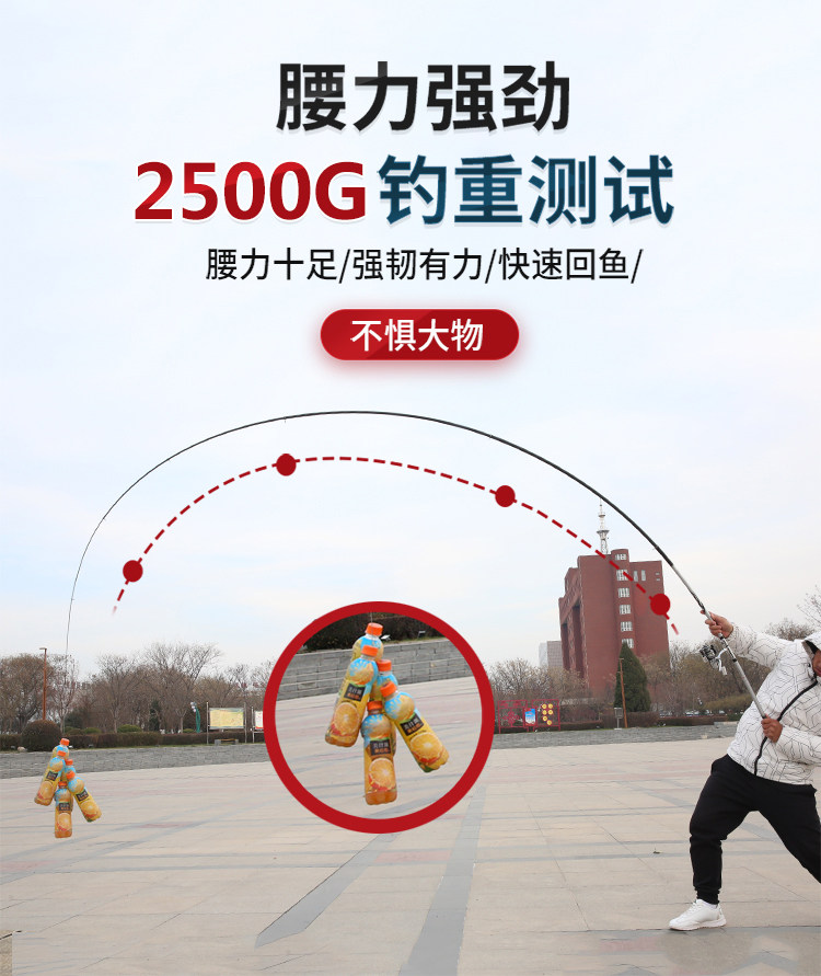 矶竿碳素手海钓矶钓竿鱼竿超轻超硬矶竿4.5.4米远投抛竿 新手套装,淘宝优惠券,粉丝福利购,淘宝优惠卷