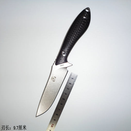 Cuchillo con escudo angular de alta dureza M390, acero en polvo, afilado, cuchillo de supervivencia para exteriores, cuchillo de defensa personal portátil, cuchillo de colección, cuchillo para acampar