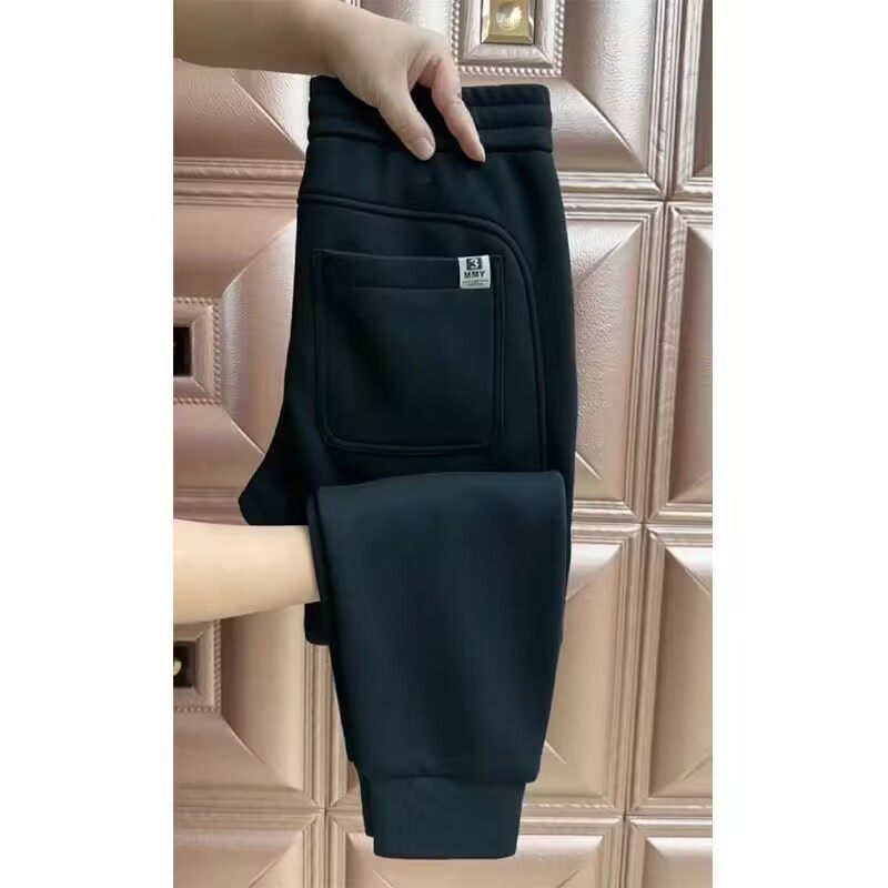 休闲裤男士2025秋冬百搭舒适运动束脚卫裤潮流加绒加厚小脚哈伦裤,淘宝优惠券,粉丝福利购,淘宝优惠卷