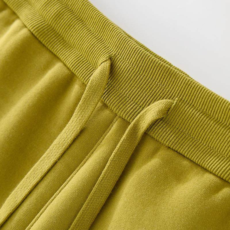 芥末绿加绒加厚卫裤女保暖显瘦秋冬季直筒裤子春季新款休闲运动裤,淘宝优惠券,粉丝福利购,淘宝优惠卷