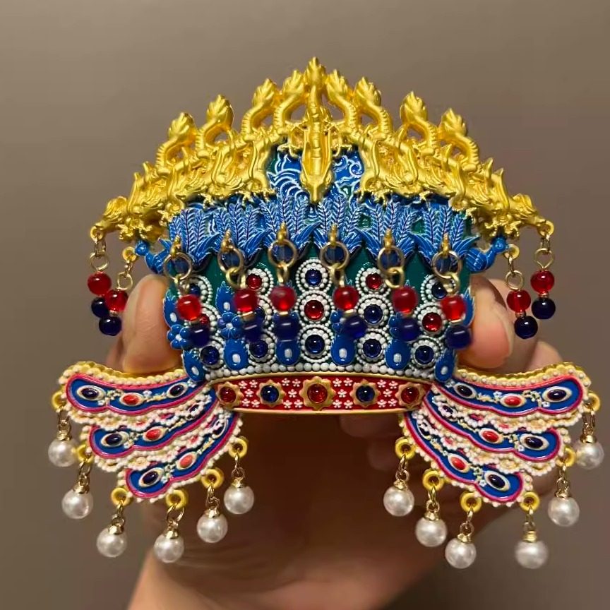 故宫凤冠冰箱贴国博皇后AR伴手金属九龙九凤礼盒文创博物馆纪念品