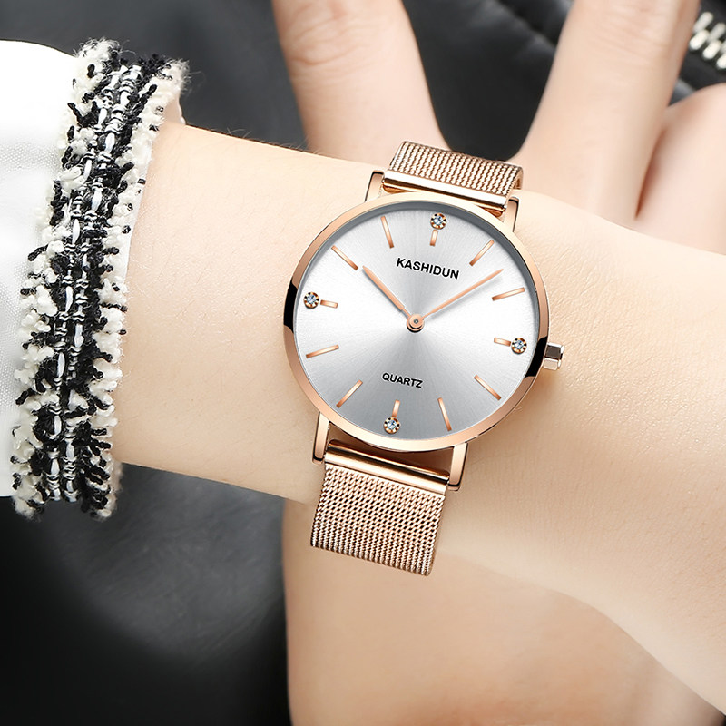 卡诗顿正品新款潮流时尚简约石英表 卡诗顿亚星国产腕表