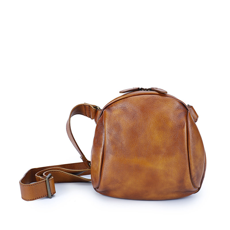 法缇斯斜挎包女士头层牛皮包包小众贝壳包简约质感通勤单肩包真皮,淘宝优惠券,粉丝福利购,淘宝优惠卷