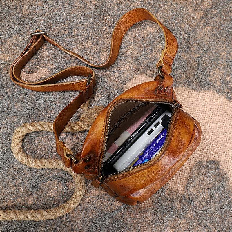 法缇斯斜挎包女士头层牛皮包包小众贝壳包简约质感通勤单肩包真皮,淘宝优惠券,粉丝福利购,淘宝优惠卷