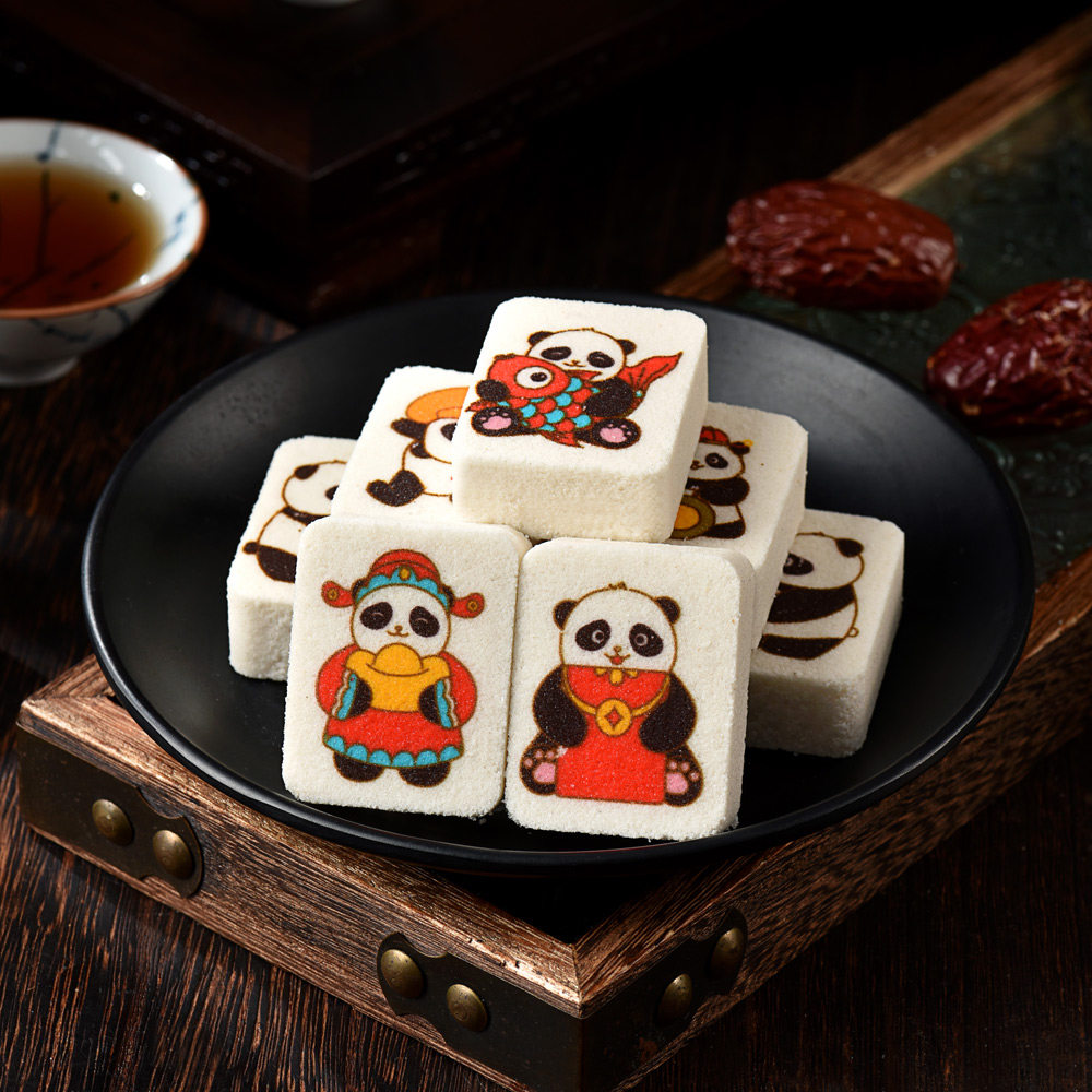永进成都特产熊猫图案糕点礼盒卡通熊猫点心年货伴手礼零食茶点,淘宝优惠券,粉丝福利购,淘宝优惠卷