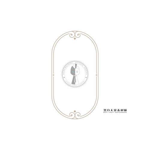 复古宫廷风烫金色巴洛克花纹欧式边框AI矢量PNG免扣美工设计素材 - 图3