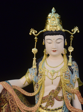 观音木雕香樟木迎善永安