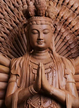 观世音菩萨摆件印度雕刻造像定制