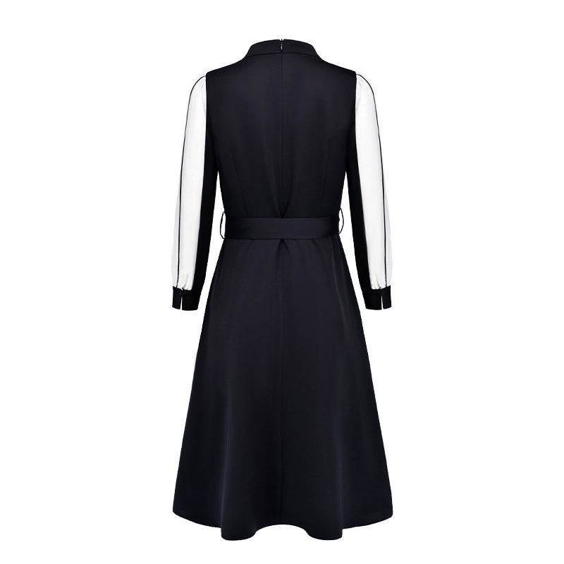 迪菲丽格春季长袖连衣裙中长裙子 迪菲丽格连衣裙