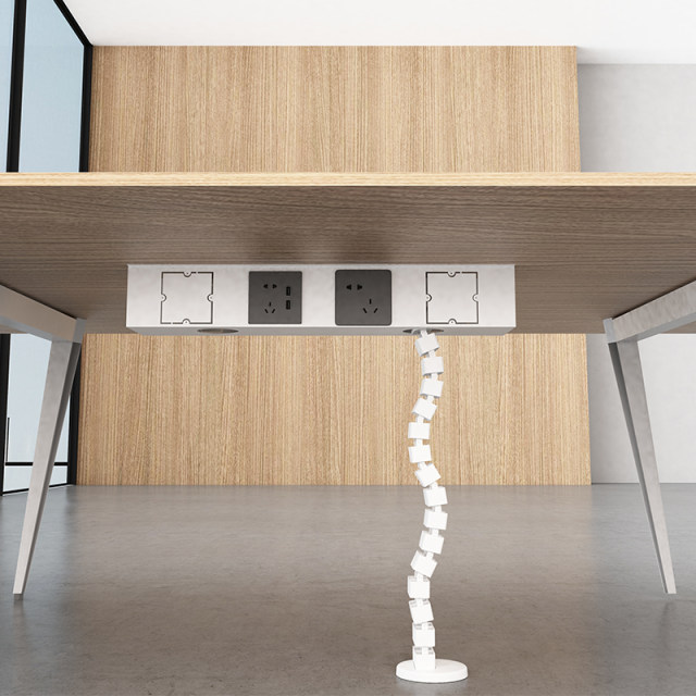 Office Desk 86 Panel Slot Socket Slot Wiring