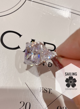 香港caratlondon人造钻石戒指