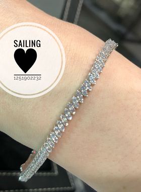 香港钻石手链欧美风女性