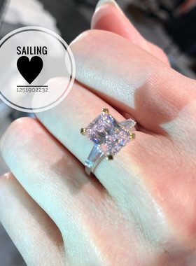 香港克拉粉钻戒指现货