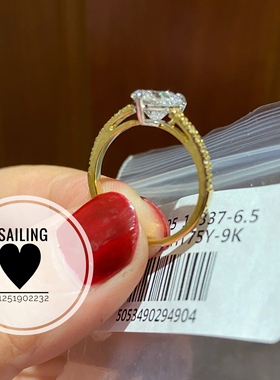 现货香港英国心形克拉钻石戒指