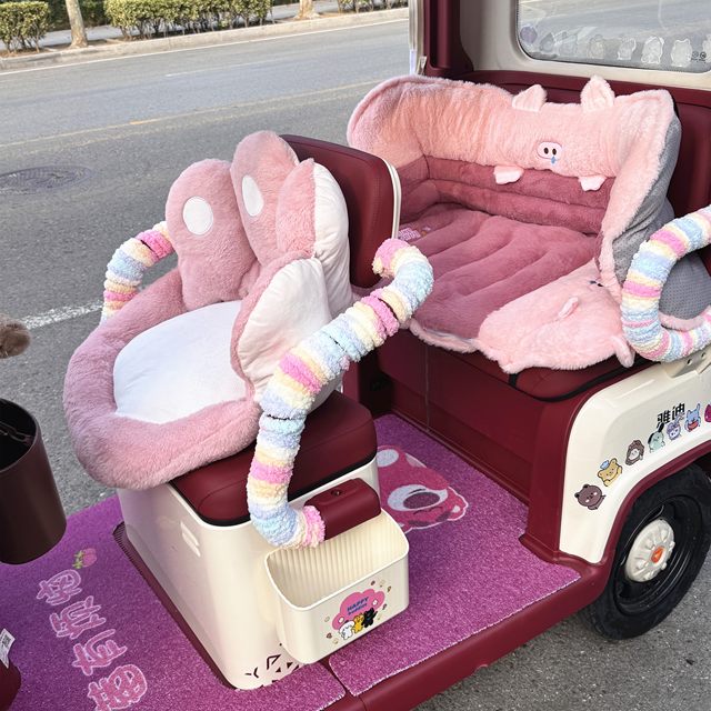 Complete collection of tricycle decorative accessories