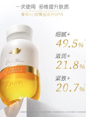 多芬养肤沐浴油沐浴露红山茶茉莉