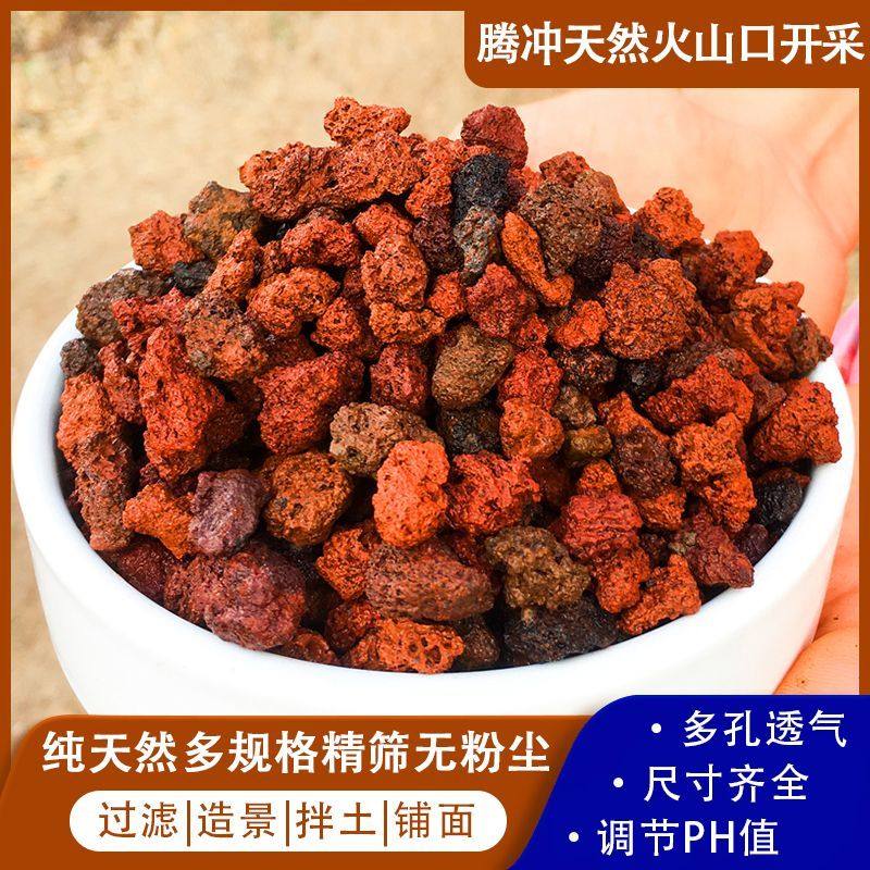 云南天然火山石颗粒养花火山石鱼缸底砂垫底酸性兰花多肉造景腾冲,淘宝优惠券,粉丝福利购,淘宝优惠卷
