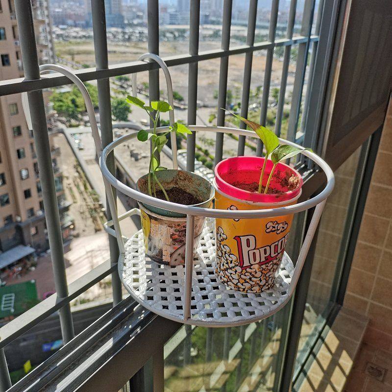 加宽特大号花架阳台栏杆花盆架铁艺悬挂式护栏窗台绿萝多肉置物架,淘宝优惠券,粉丝福利购,淘宝优惠卷