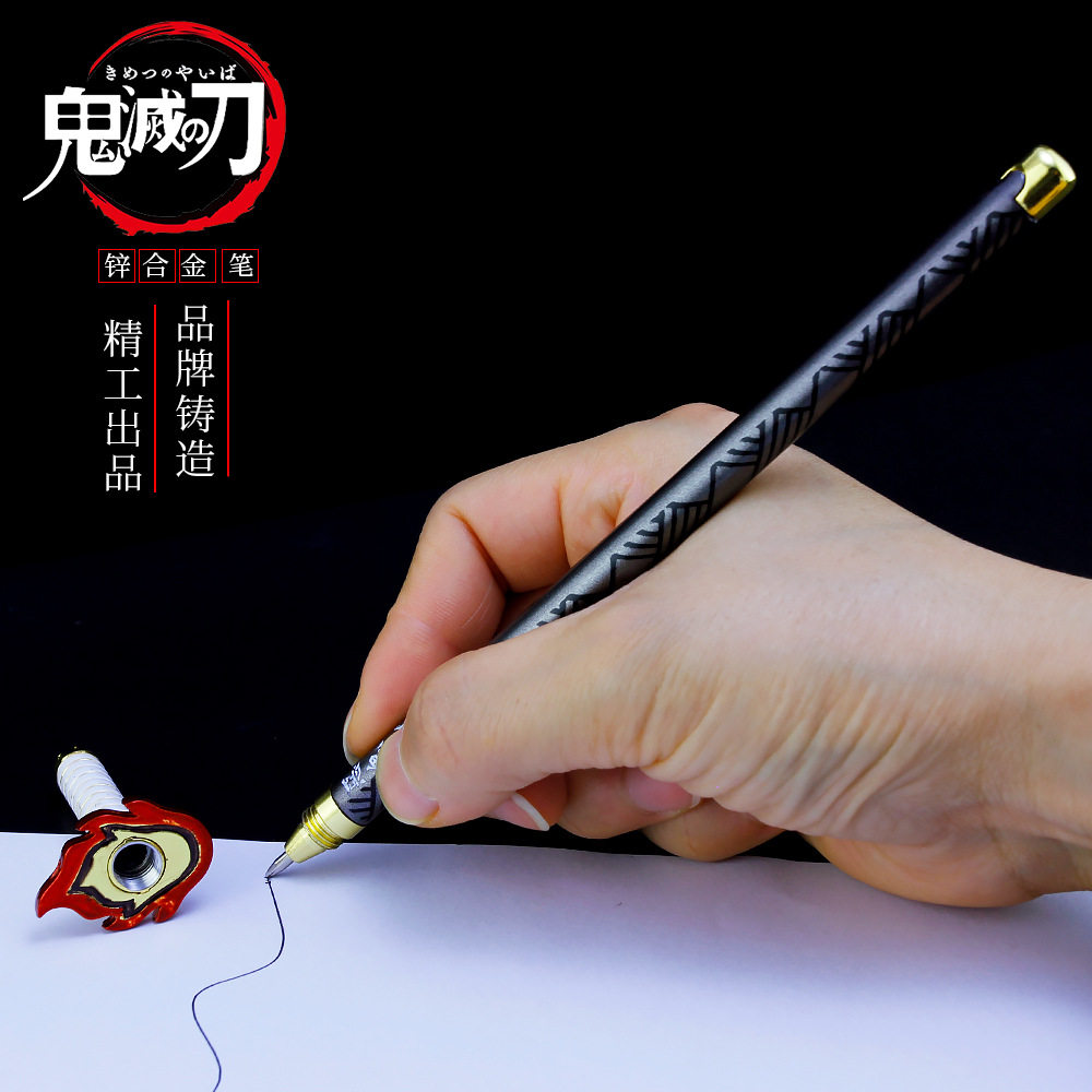 Demon Slayer: Flame Pillar Purgatory Anjojuro gel pen