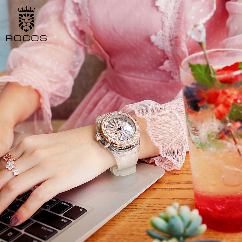 年新款女ins风简约气质时尚手表 大麦家手表国产腕表