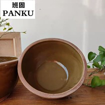 Old fashioned and pasta ceramic rice-cylinder raised fish Sleeping Lotus Coarse Pottery water cylinder Pickled Vegetable Pickled Meat Vat Fermented Wine Vat