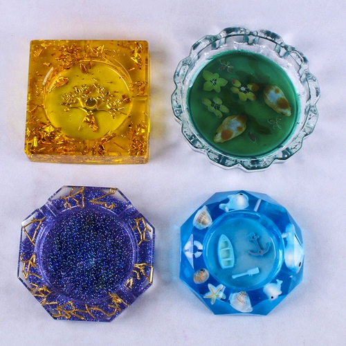 兰锦 Пепельница, форма, комплект ручной работы, силиконовый набор материалов, «сделай сам»