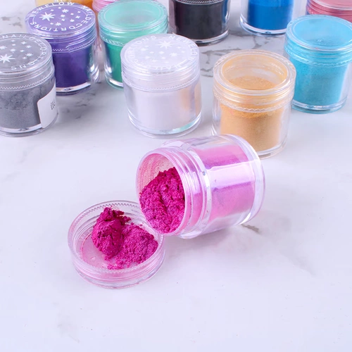 兰锦 Crystal Drop Glue Ultra -Fine Glitter Ярко -порошок Яркий кристаллический жемчужный ногте